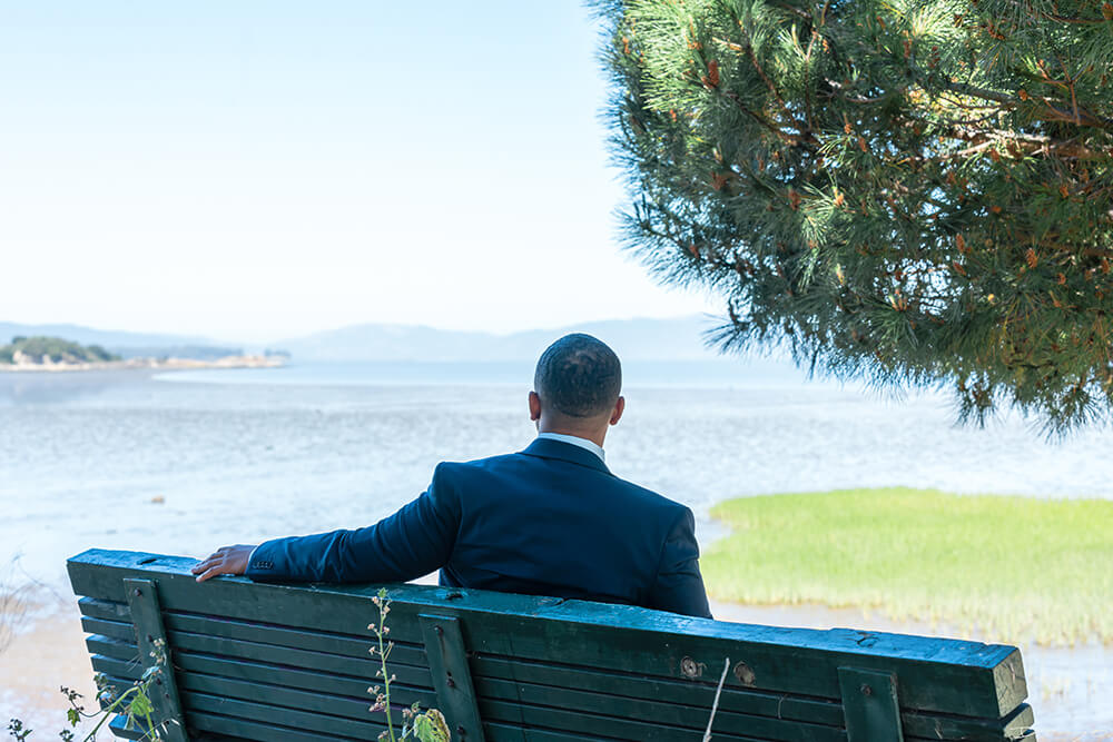 Portrait photo session with Devin Murphy, running for Pinole City Council in Pinole, CA.